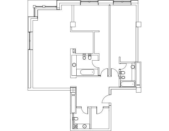 Апартаменты 139.3 м²