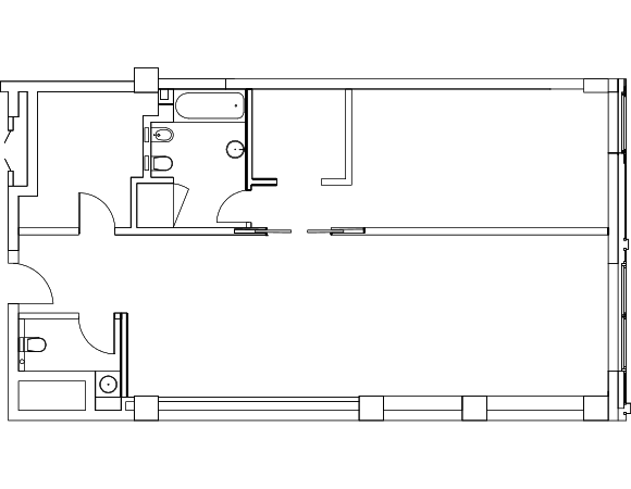 Апартаменты 110.8 м²