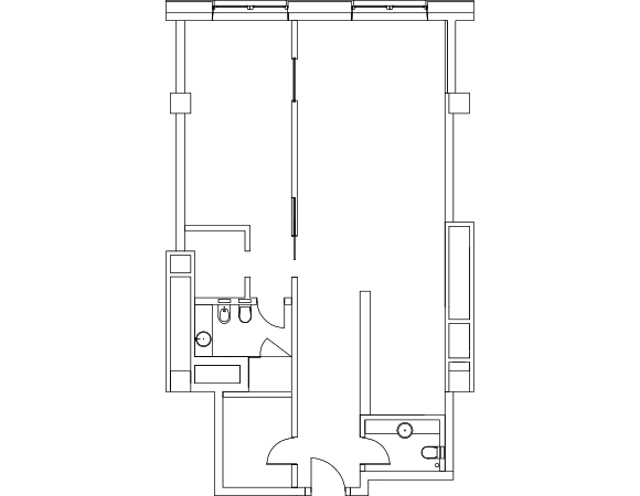 Апартаменты 94.3 м²